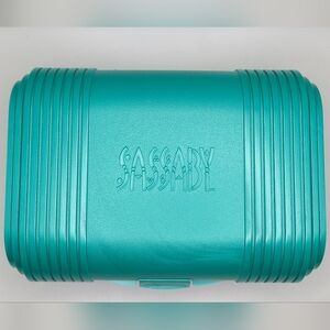 Sassaby Teal Makeup Case